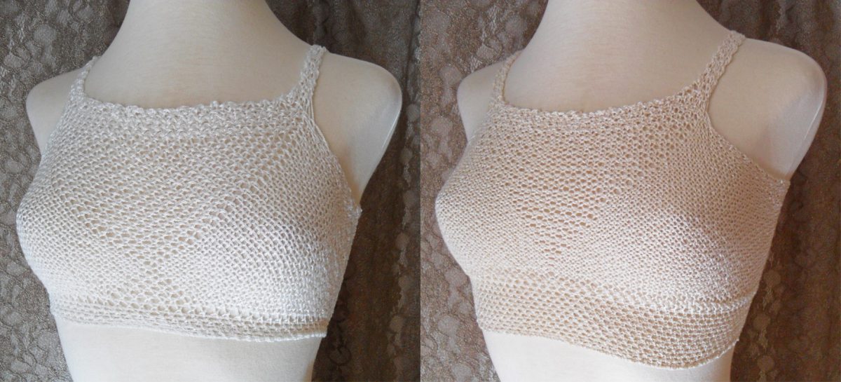 Tensengral: (Almost) Zero-Waste Bras in Supportive Braided Lace