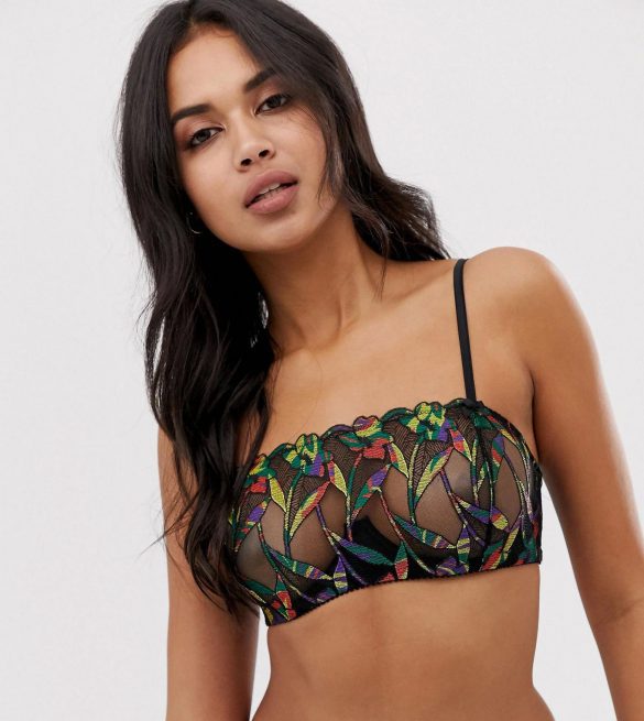 Trend Watch Sheer, Underwired Bandeau Bras Esty Lingerie