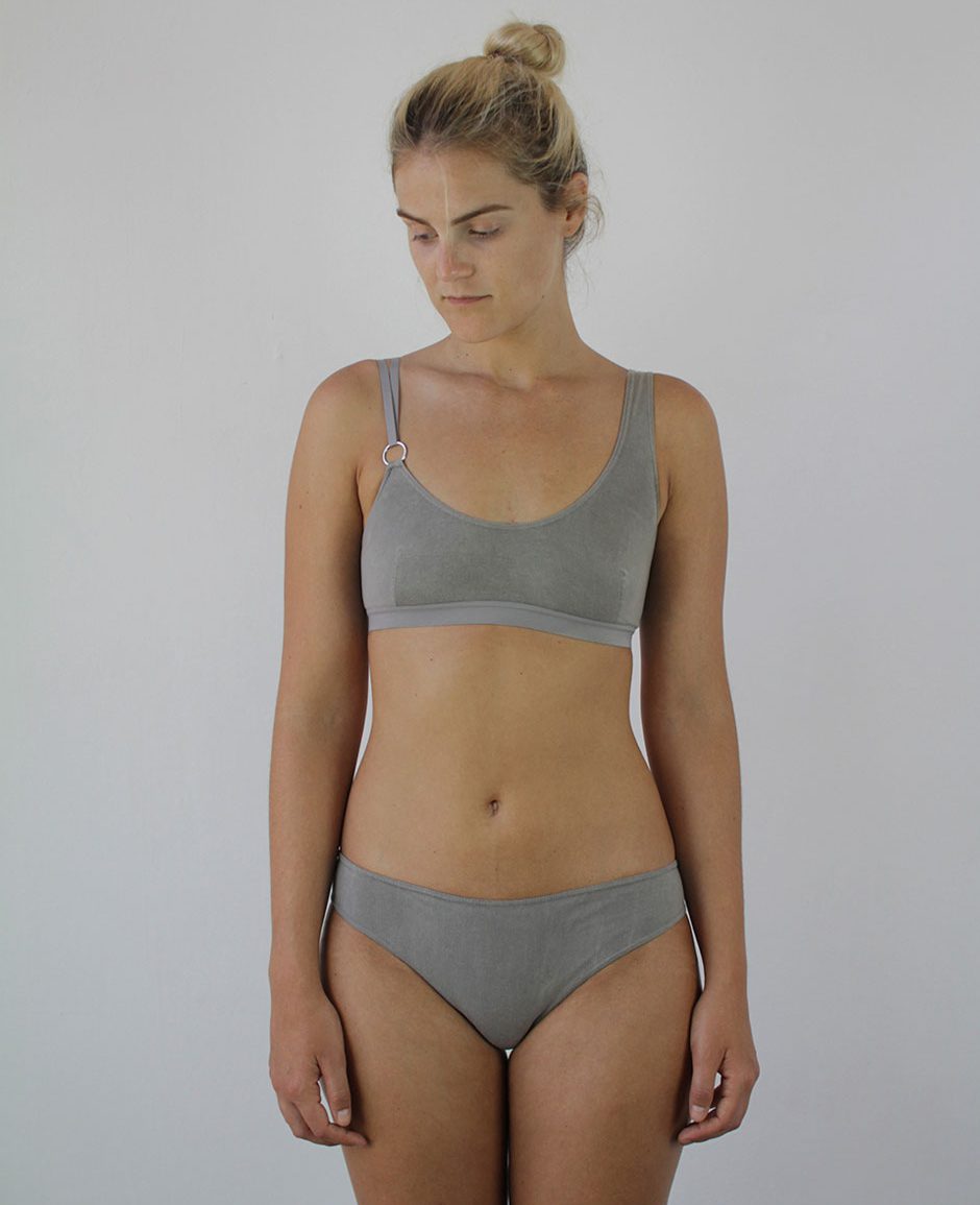 Naturally Dyed Organic Cotton Frilly Knicker