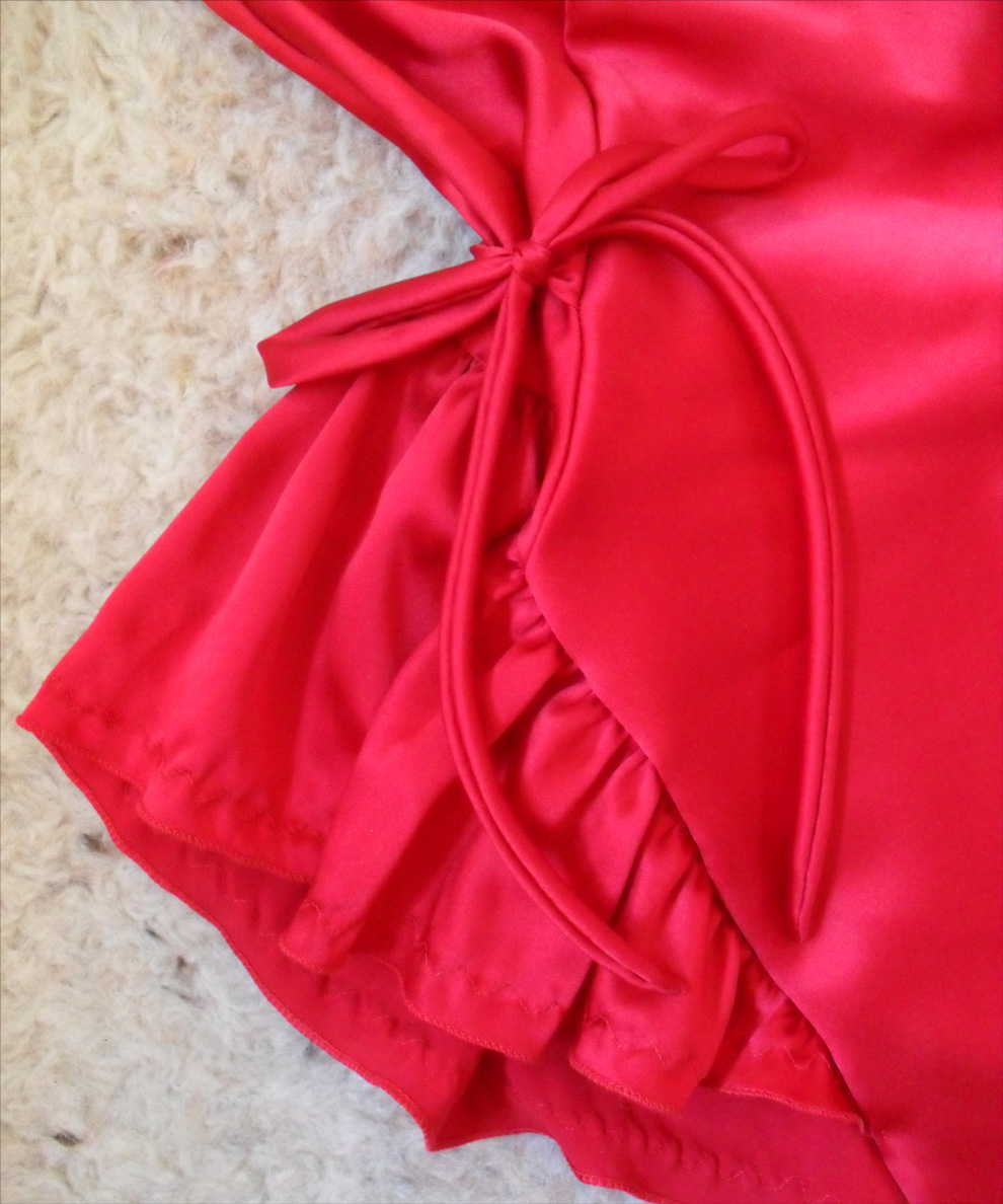 Luxury Lingerie Review: Lucy Jones Silk Bodysuit & French Thong