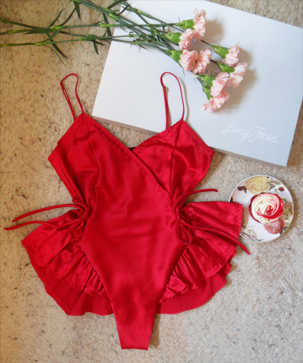 Luxury Lingerie Review: Lucy Jones Silk Bodysuit & French Thong