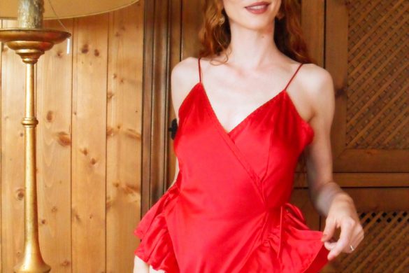 Luxury Lingerie Review: Lucy Jones Silk Bodysuit & French Thong