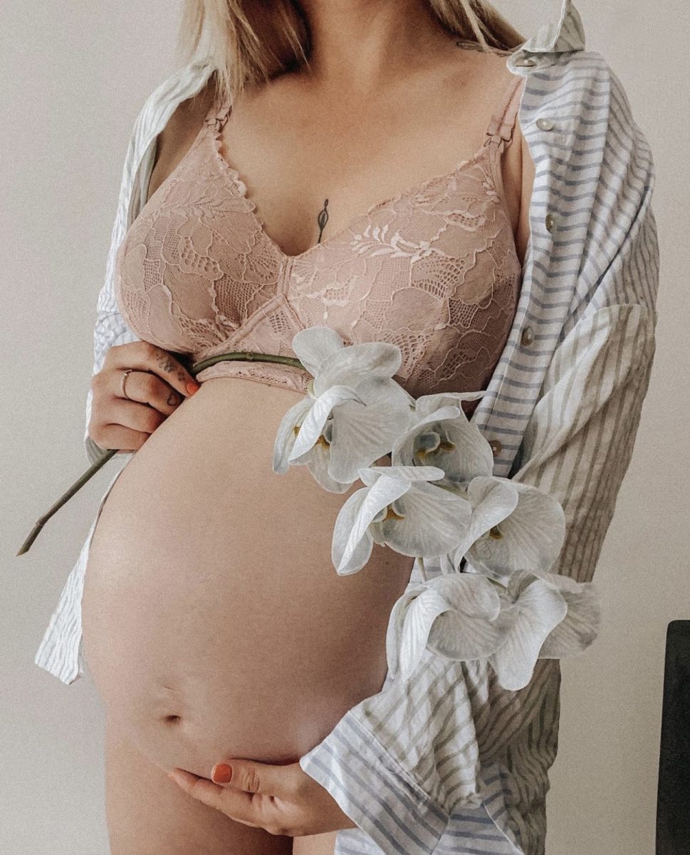 Maternity Lace Nursing Bralette