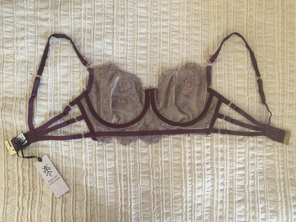 Luxury Lingerie Review: Karolina Laskowska X Jane's Vanity Eos Bra Set