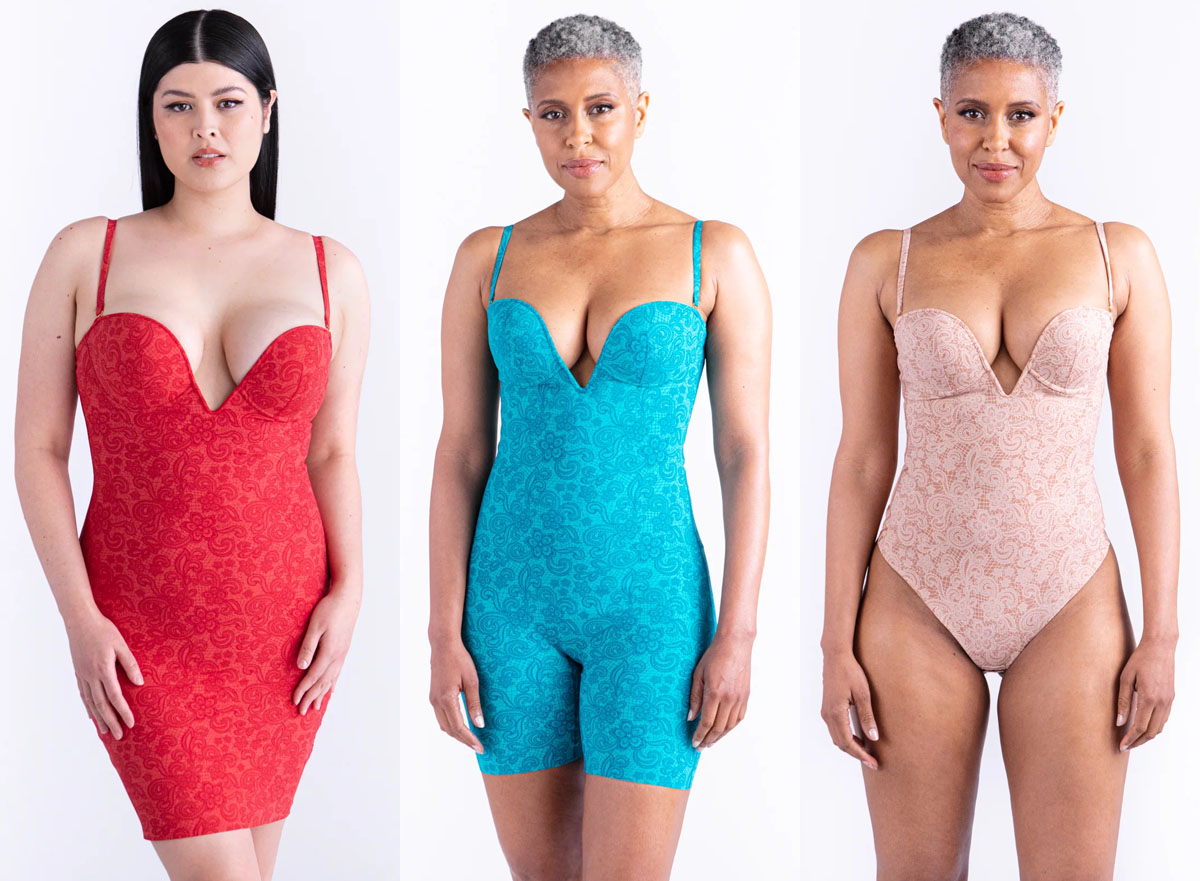 +Body by Julia Haart colourful and stylish shapewear