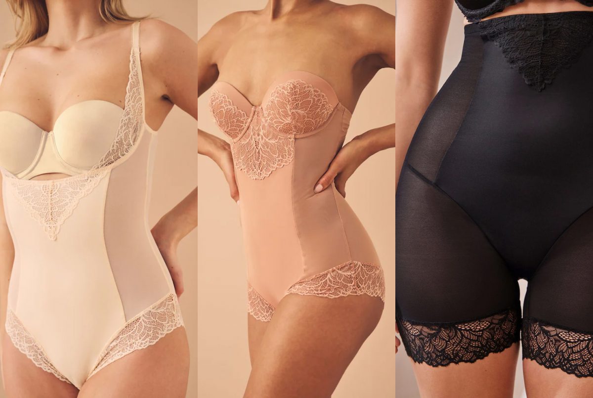 Next pretty lace shapewear bodysuits and shorts