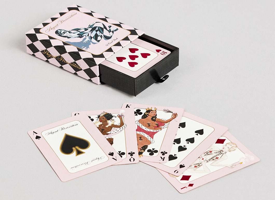 Agent Provocateur playing cards