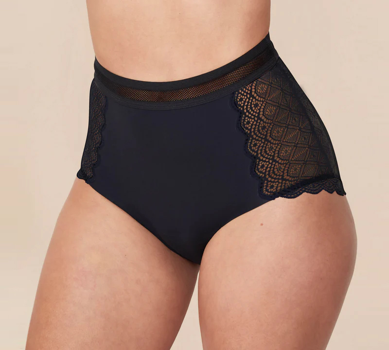 Leak Proof® High Waisted Lace Brief