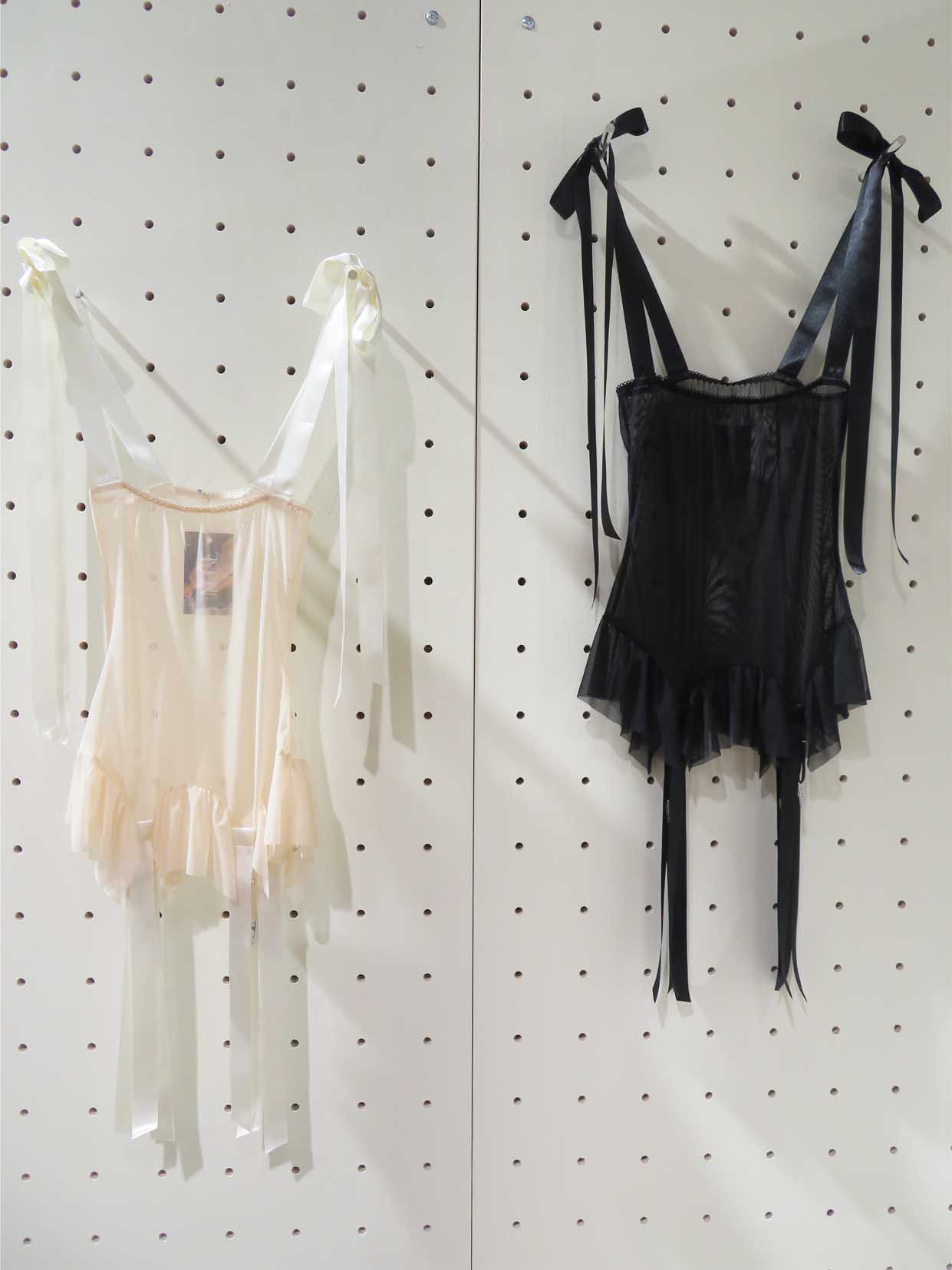 NUBE Lightwear sheer mesh basques